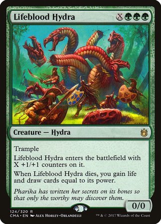 Lifeblood Hydra [Commander Anthology] | The Clever Kobold