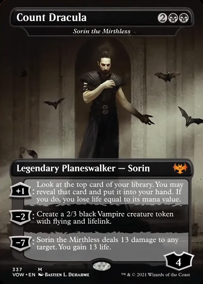 Sorin the Mirthless - Count Dracula [Innistrad: Crimson Vow] | The Clever Kobold