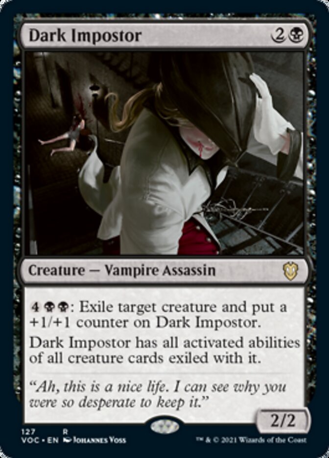 Dark Impostor [Innistrad: Crimson Vow Commander] | The Clever Kobold