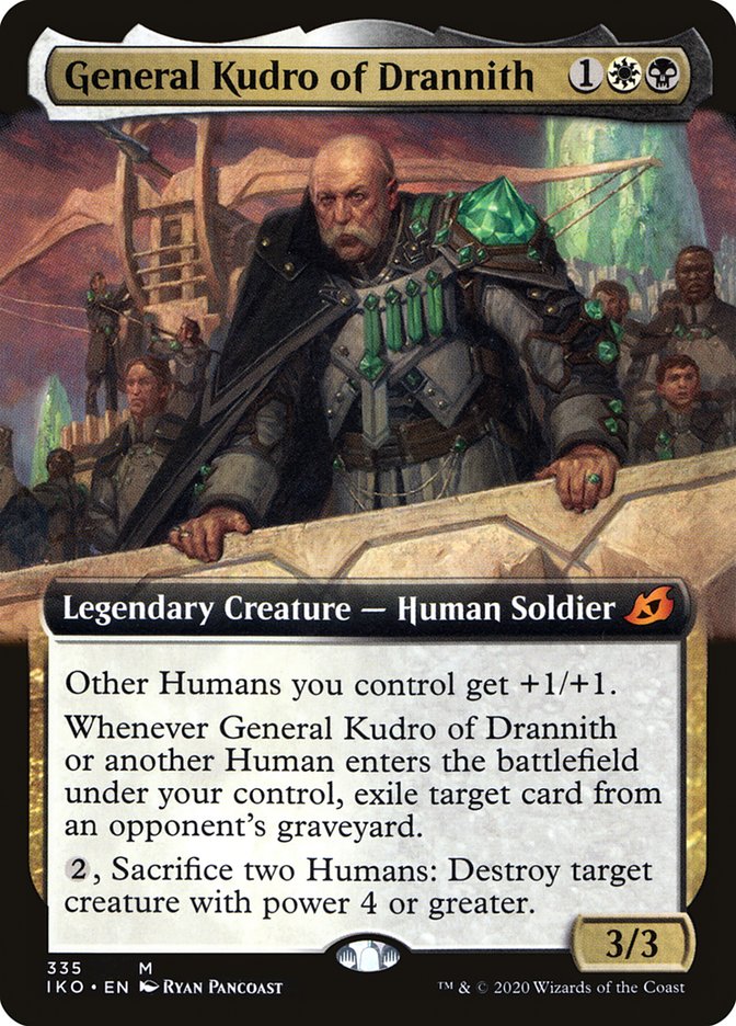 General Kudro of Drannith (Extended Art) [Ikoria: Lair of Behemoths] | The Clever Kobold