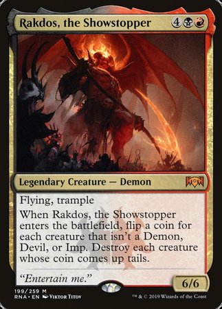 Rakdos, the Showstopper [Ravnica Allegiance] | The Clever Kobold