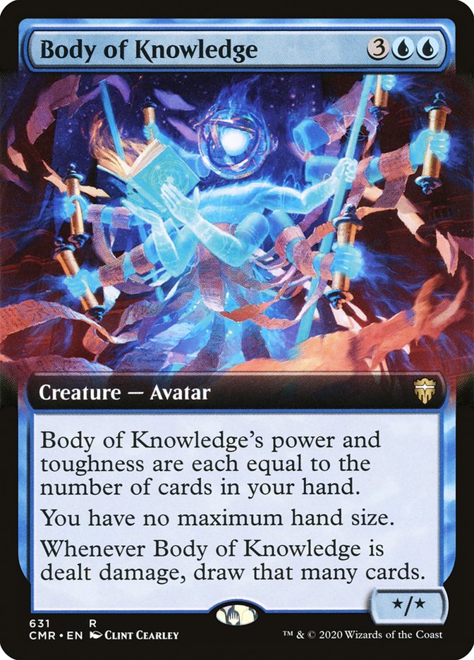 Body of Knowledge (Extended Art) [Commander Legends] | The Clever Kobold