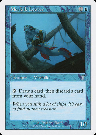 Merfolk Looter [Seventh Edition] | The Clever Kobold