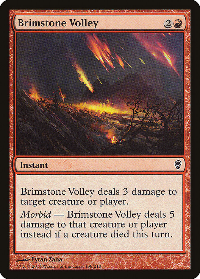 Brimstone Volley [Conspiracy] | The Clever Kobold