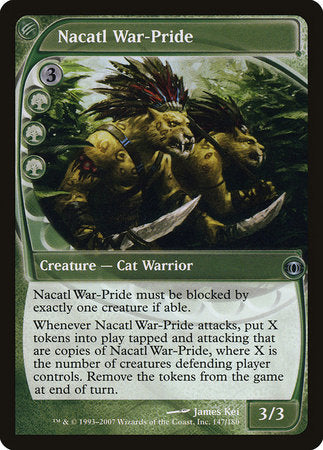 Nacatl War-Pride [Future Sight] | The Clever Kobold