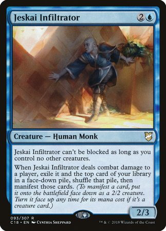 Jeskai Infiltrator [Commander 2018] | The Clever Kobold