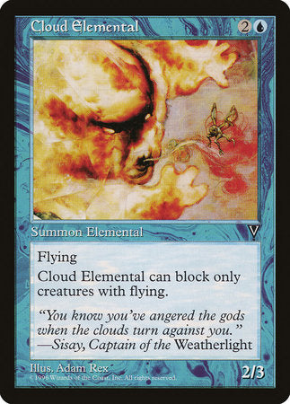 Cloud Elemental [Visions] | The Clever Kobold