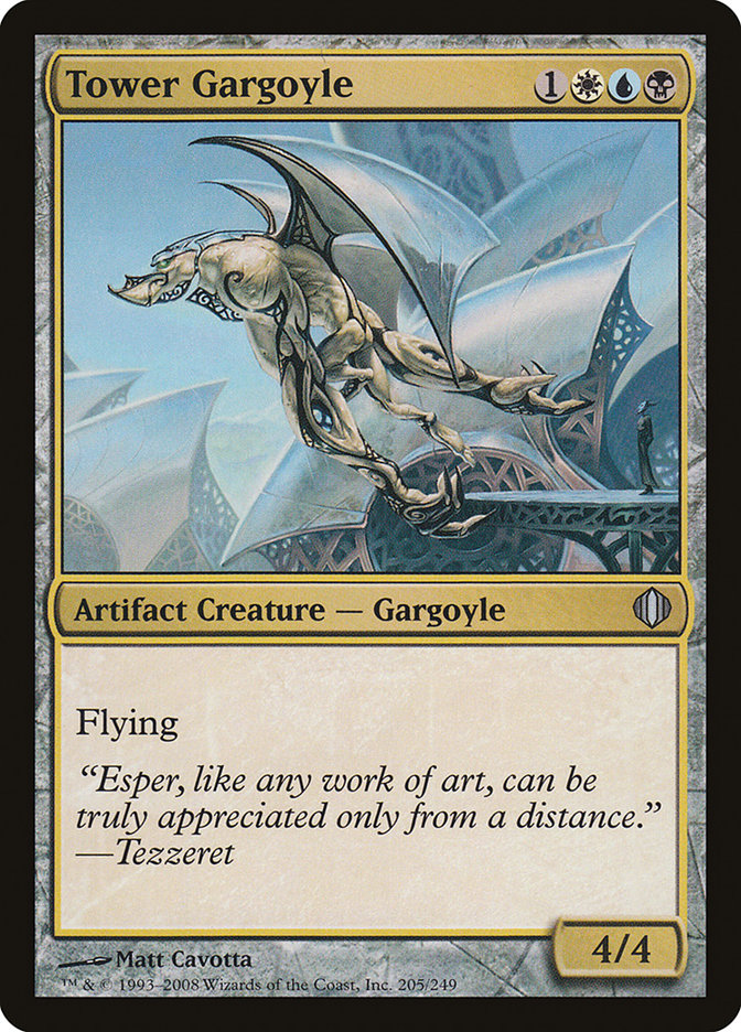 Tower Gargoyle [Shards of Alara] | The Clever Kobold