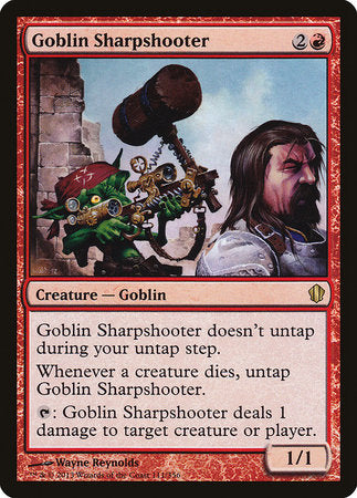 Goblin Sharpshooter [Commander 2013] | The Clever Kobold