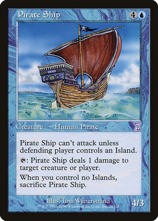 Pirate Ship [Time Spiral Timeshifted] | The Clever Kobold