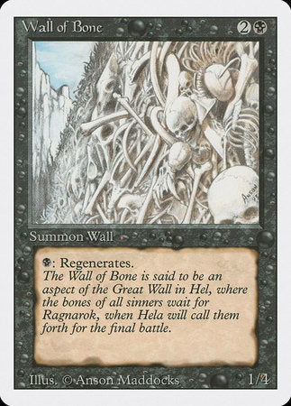 Wall of Bone [Revised Edition] | The Clever Kobold