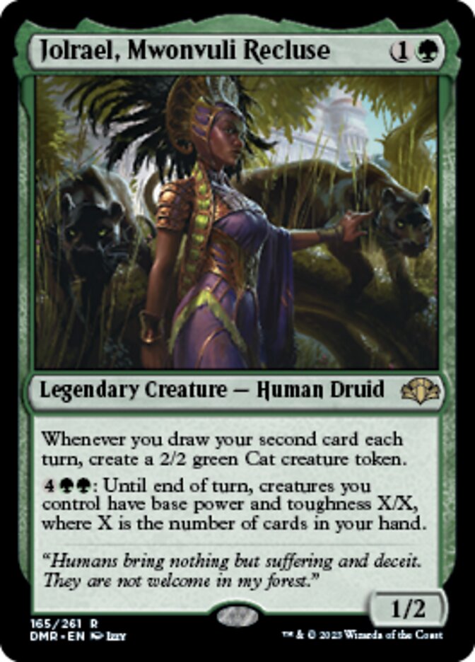 Jolrael, Mwonvuli Recluse [Dominaria Remastered] | The Clever Kobold