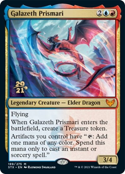 Galazeth Prismari [Strixhaven: School of Mages Prerelease Promos] | The Clever Kobold