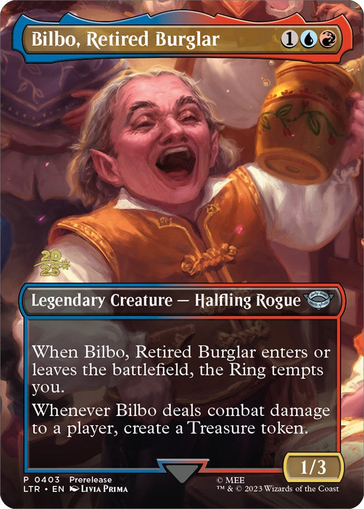 Bilbo, Retired Burglar [The Lord of the Rings: Tales of Middle-Earth Prerelease Promos] | The Clever Kobold