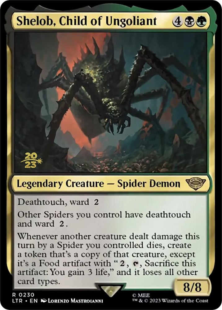 Shelob, Child of Ungoliant [The Lord of the Rings: Tales of Middle-Earth Prerelease Promos] | The Clever Kobold