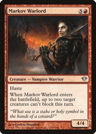 Markov Warlord [Dark Ascension] | The Clever Kobold