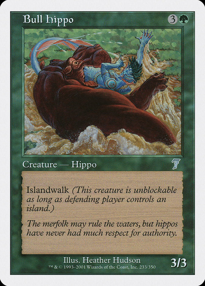 Bull Hippo [Seventh Edition] | The Clever Kobold
