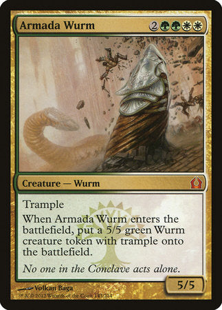 Armada Wurm [Return to Ravnica] | The Clever Kobold