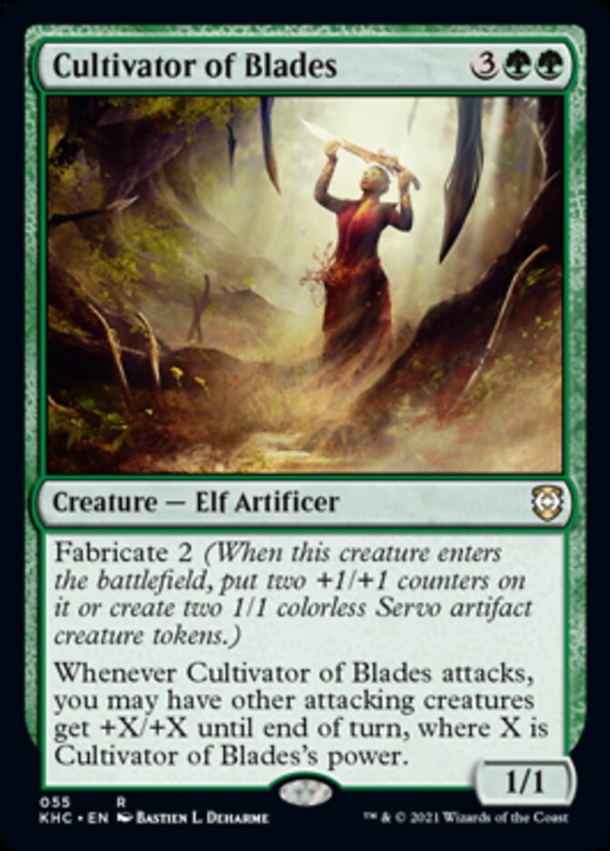 Cultivator of Blades [Kaldheim Commander] | The Clever Kobold