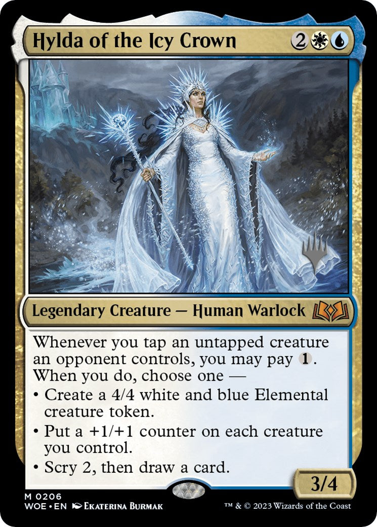 Hylda of the Icy Crown (Promo Pack) [Wilds of Eldraine Promos] | The Clever Kobold