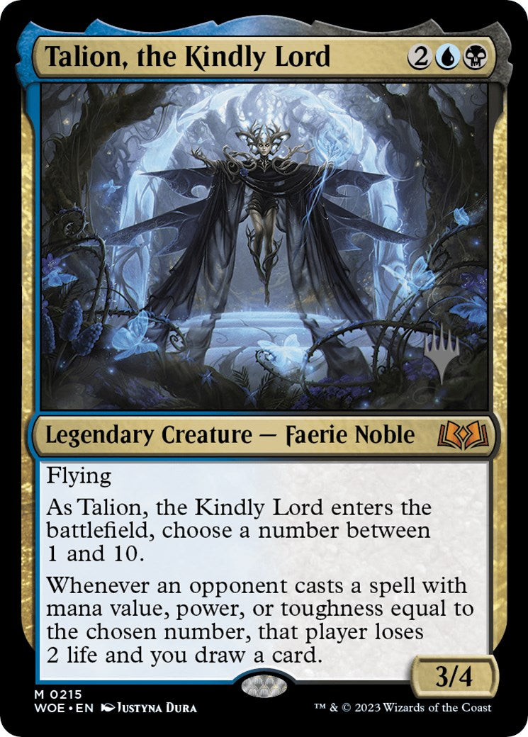 Talion, the Kindly Lord (Promo Pack) [Wilds of Eldraine Promos] | The Clever Kobold