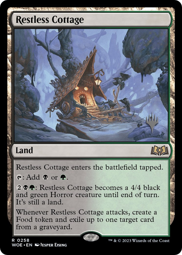 Restless Cottage (Promo Pack) [Wilds of Eldraine Promos] | The Clever Kobold