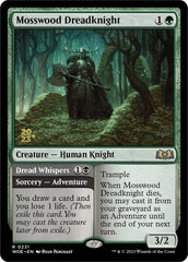 Mosswood Dreadknight // Dread Whispers (Promo Pack) [Wilds of Eldraine Promos] | The Clever Kobold