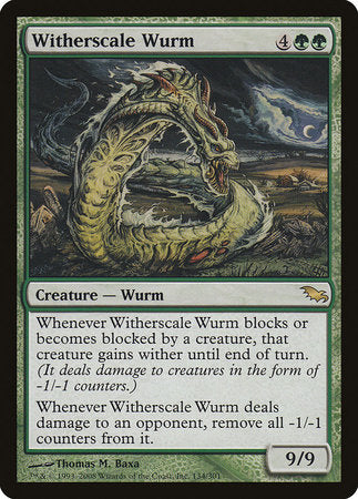 Witherscale Wurm [Shadowmoor] | The Clever Kobold