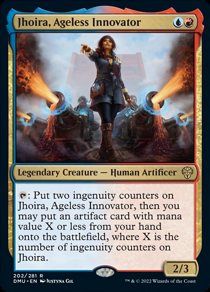 Jhoira, Ageless Innovator [Dominaria United] | The Clever Kobold