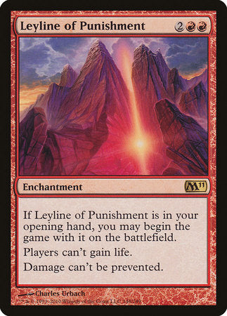 Leyline of Punishment [Magic 2011] | The Clever Kobold