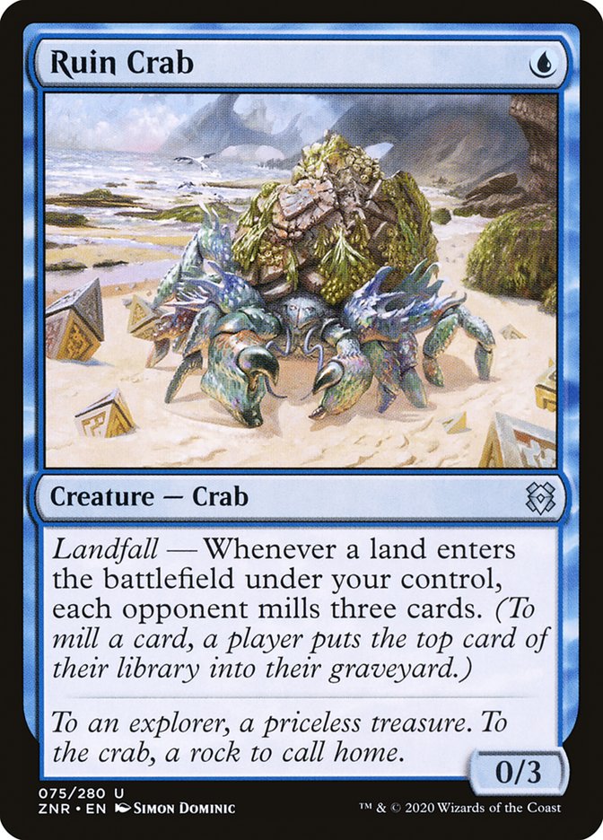 Ruin Crab [Zendikar Rising] | The Clever Kobold