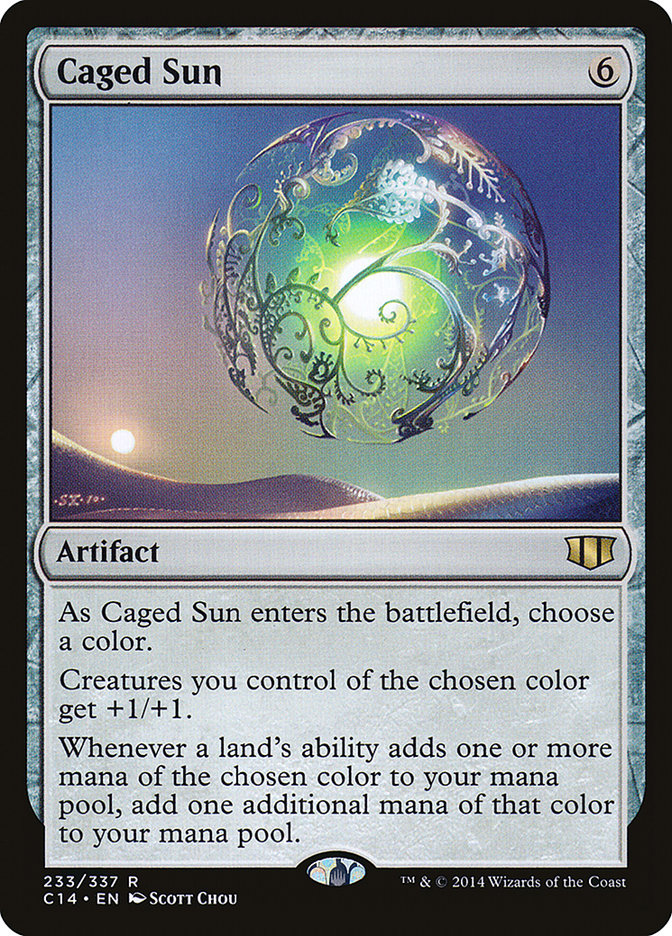 Caged Sun [Commander 2014] | The Clever Kobold