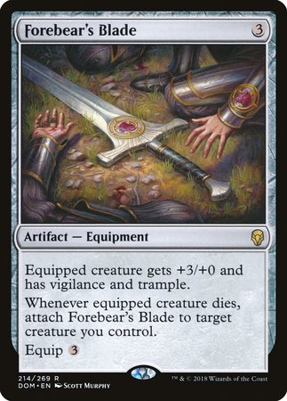 Forebear's Blade [Dominaria] | The Clever Kobold