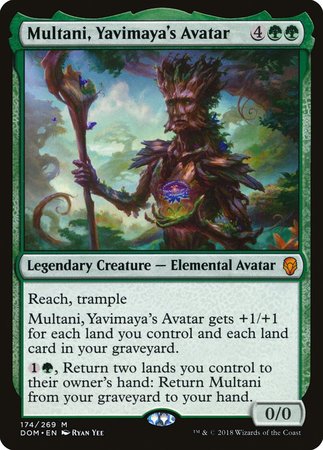 Multani, Yavimaya's Avatar [Dominaria] | The Clever Kobold