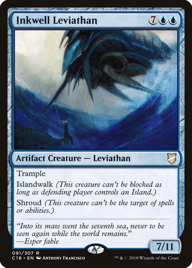 Inkwell Leviathan [Commander 2018] | The Clever Kobold