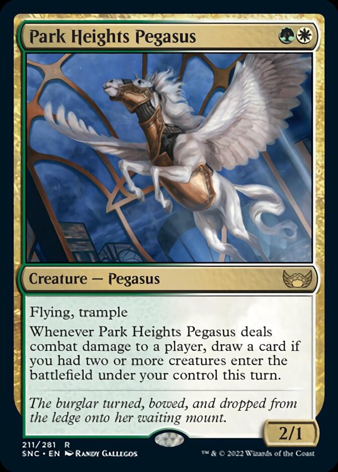 Park Heights Pegasus [Streets of New Capenna] | The Clever Kobold