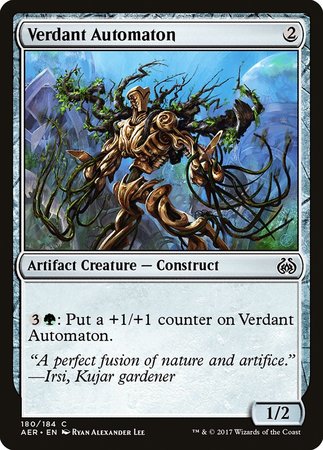 Verdant Automaton [Aether Revolt] | The Clever Kobold