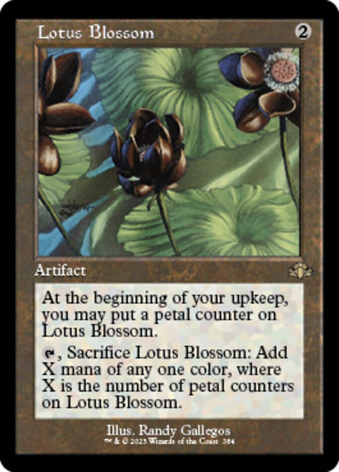 Lotus Blossom (Retro) [Dominaria Remastered] | The Clever Kobold