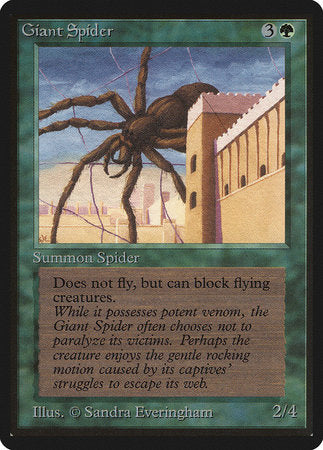Giant Spider [Limited Edition Beta] | The Clever Kobold
