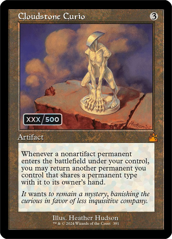 Cloudstone Curio (Retro) (Serialized) [Ravnica Remastered] | The Clever Kobold