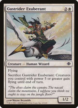 Gustrider Exuberant [Shards of Alara] | The Clever Kobold