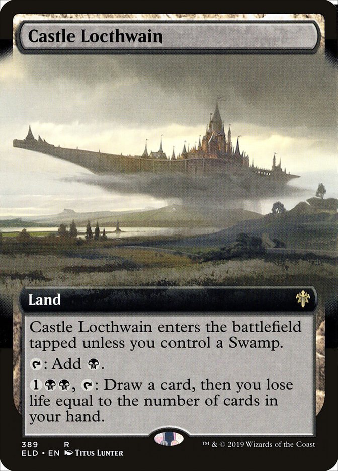 Castle Locthwain (Extended Art) [Throne of Eldraine] | The Clever Kobold