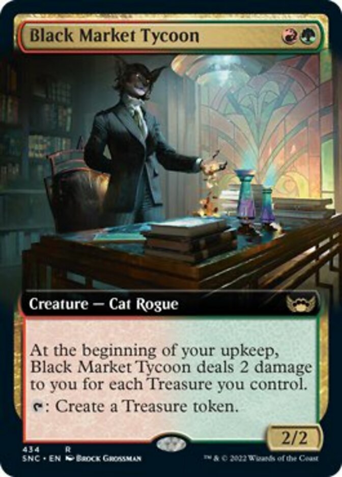Black Market Tycoon (Extended Art) [Streets of New Capenna] | The Clever Kobold