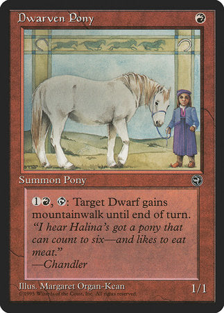 Dwarven Pony [Homelands] | The Clever Kobold