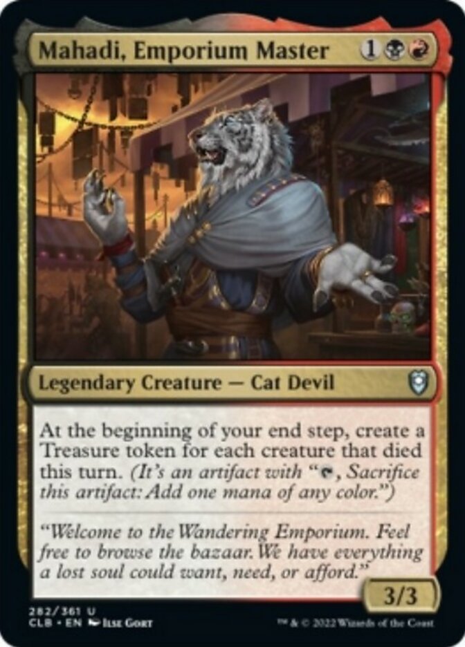 Mahadi, Emporium Master [Commander Legends: Battle for Baldur's Gate] | The Clever Kobold