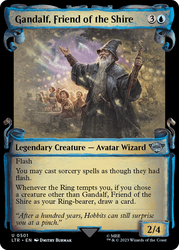 Gandalf, Friend of the Shire [The Lord of the Rings: Tales of Middle-Earth Showcase Scrolls] | The Clever Kobold