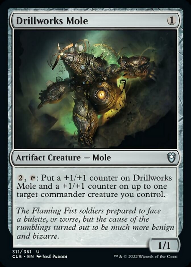 Drillworks Mole [Commander Legends: Battle for Baldur's Gate] | The Clever Kobold