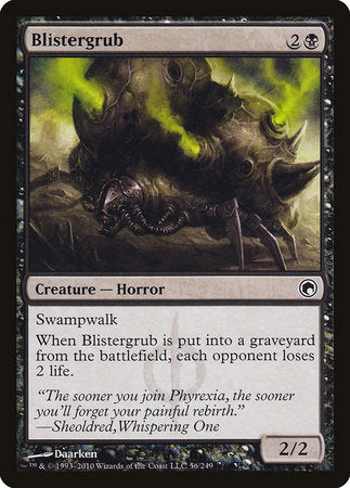 Blistergrub [Scars of Mirrodin] | The Clever Kobold