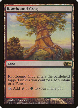 Rootbound Crag [Magic 2010] | The Clever Kobold