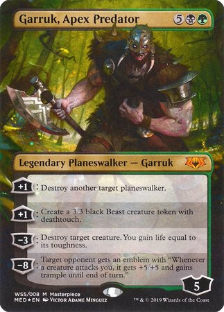 Garruk, Apex Predator [Mythic Edition] | The Clever Kobold